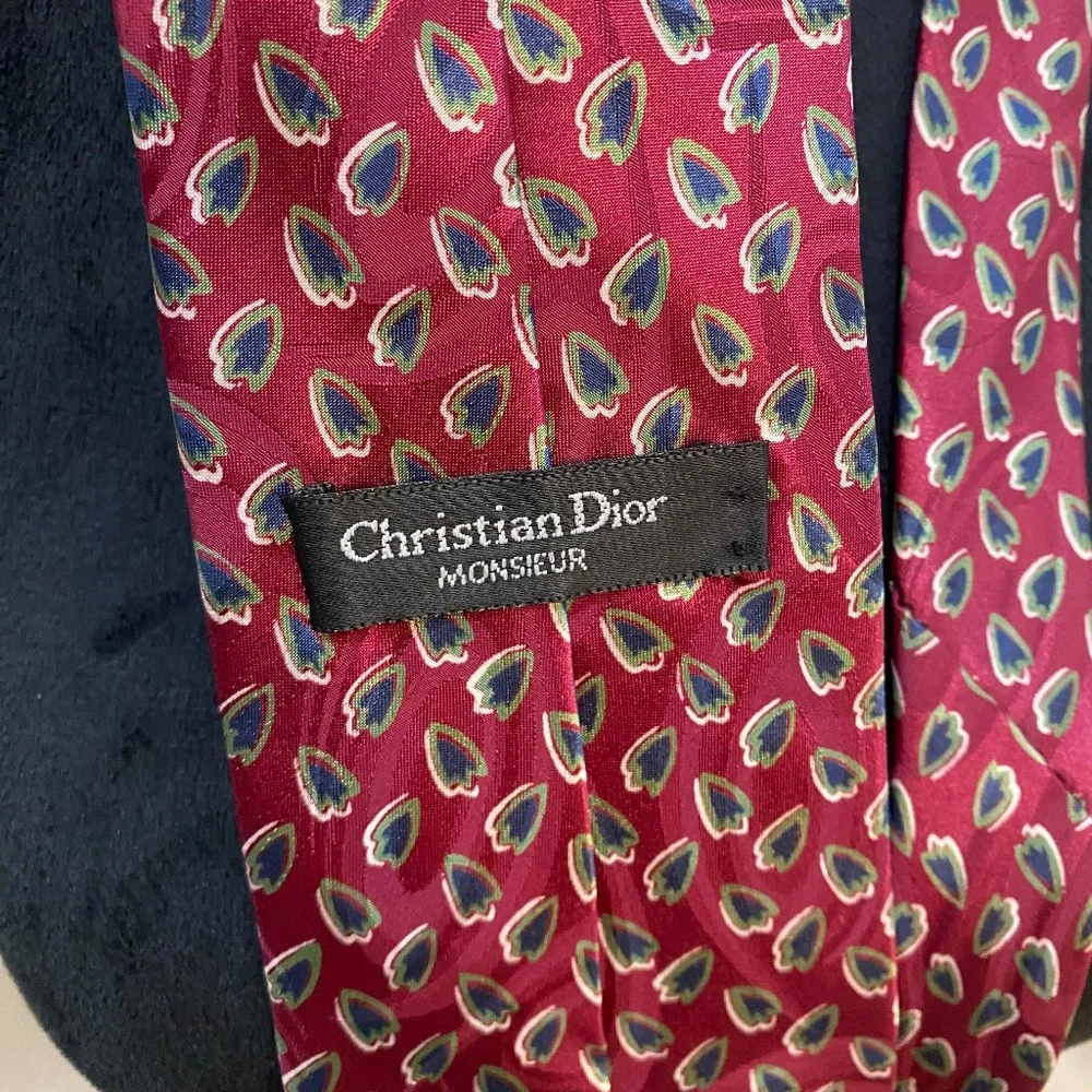 Christian‎ Dior Tie, Men, 100% Silk